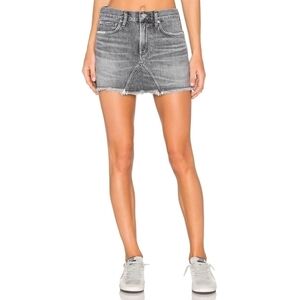 NWOT AGOLDE womens Jeanette mini skirt in east village